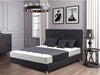 Atlanta-Boxspringbett mit Matratze 180x200cm